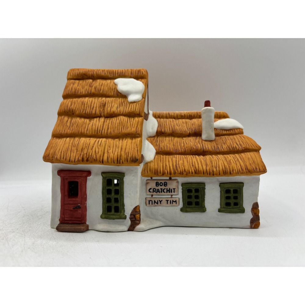 Dept 56 1986 Vintage HVC DVS The Cottage of Bob Cratchit and Tiny Tim 6500-5